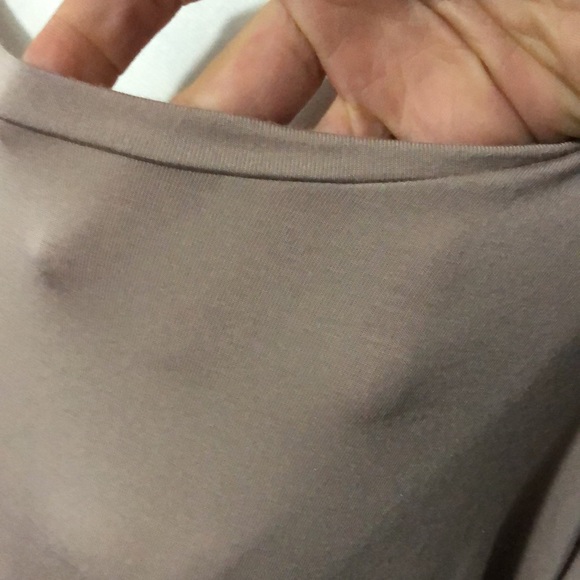 VS PINK-Oversized SleepShirt-XS-Dusty Mauve-CrewNeck-Soft Modal-EUC - Picture 6 of 14